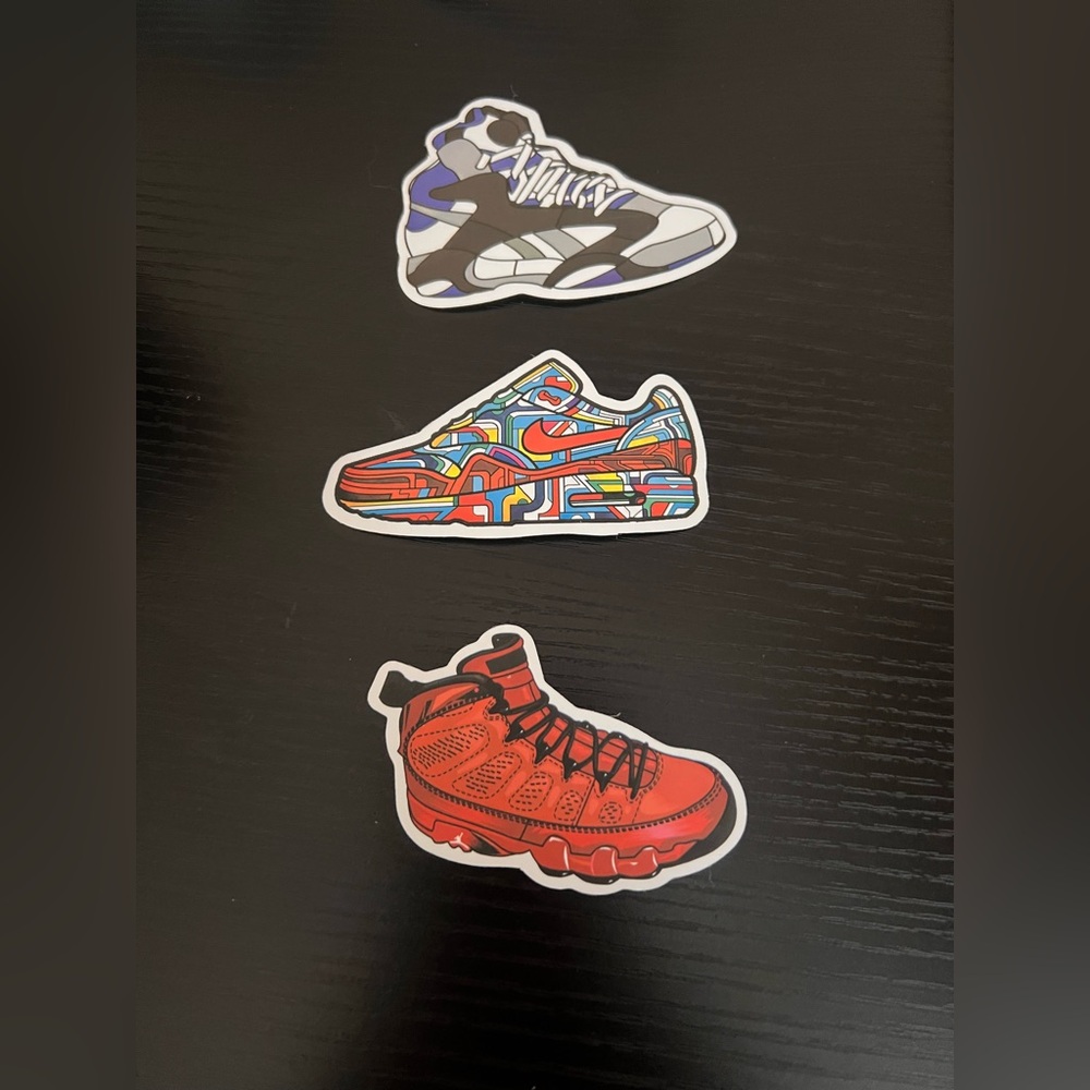 Sneakers Stickers Set of 3